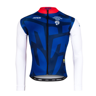 Cyklo dres profi, dlouhé rukávy